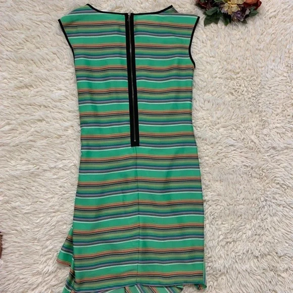 Rachel Rachel Roy Striped Handkerchief Hem Dress - Picture 12 of 15